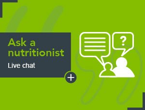 Ask a nutritionist live chat